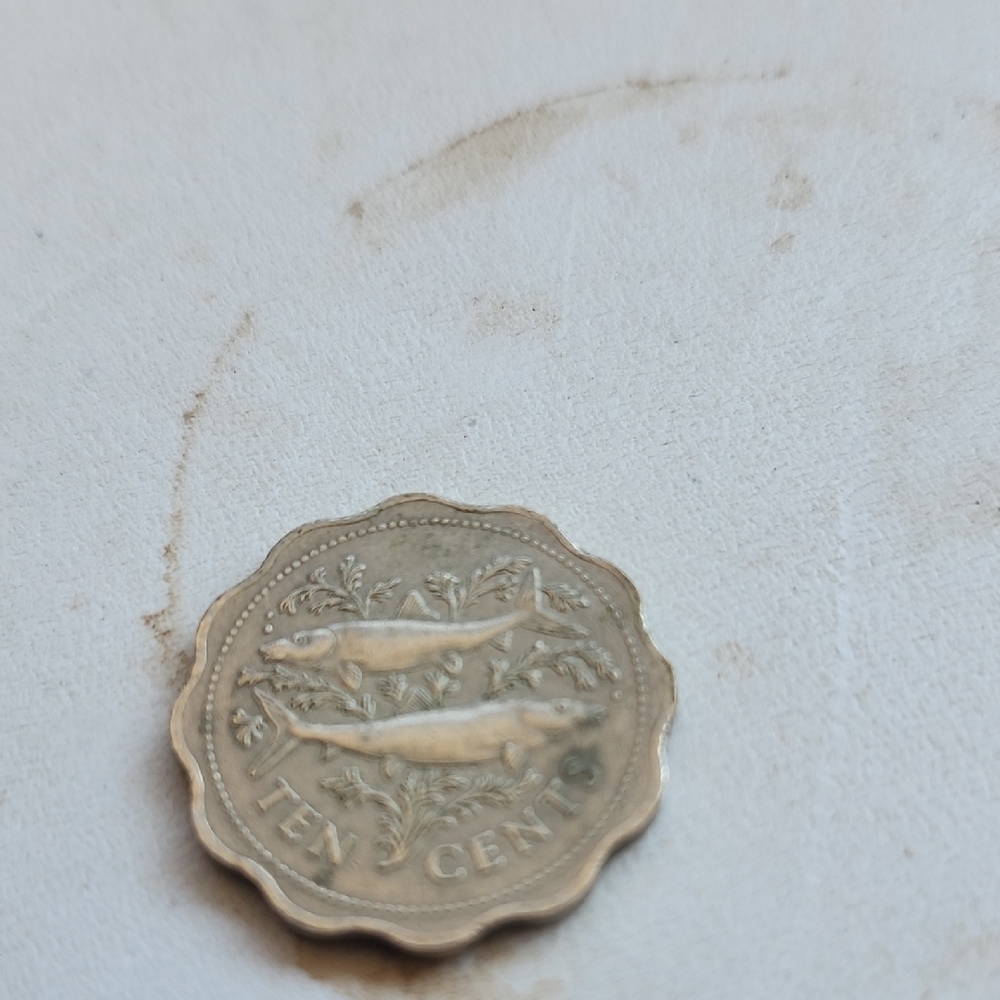 Bahamas 10 Cent Coin 1982